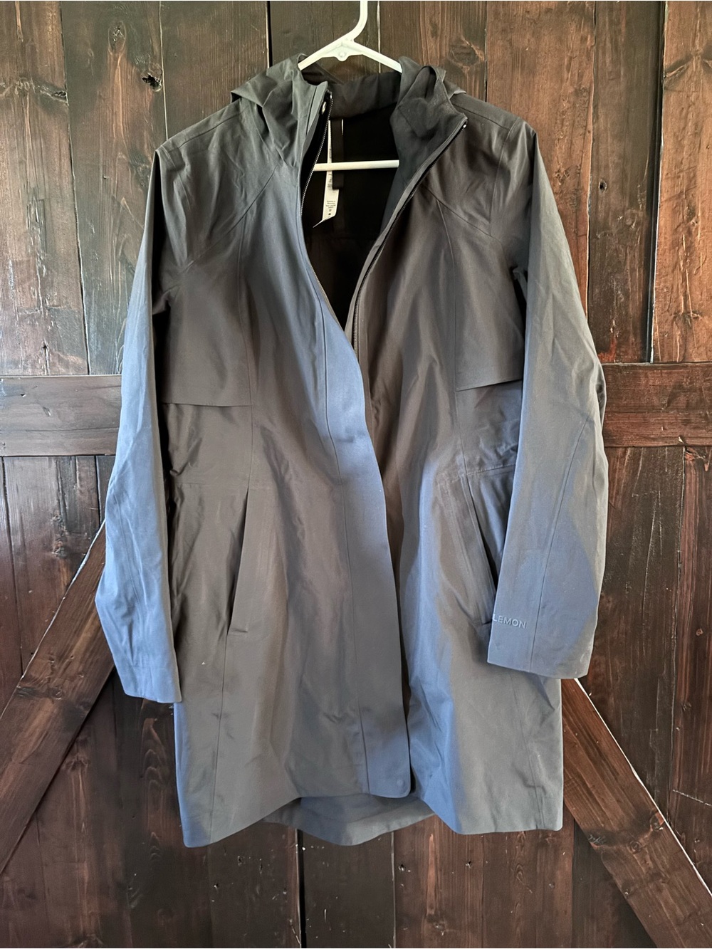 lululemon athletica Black Athletic Jacket with Hood